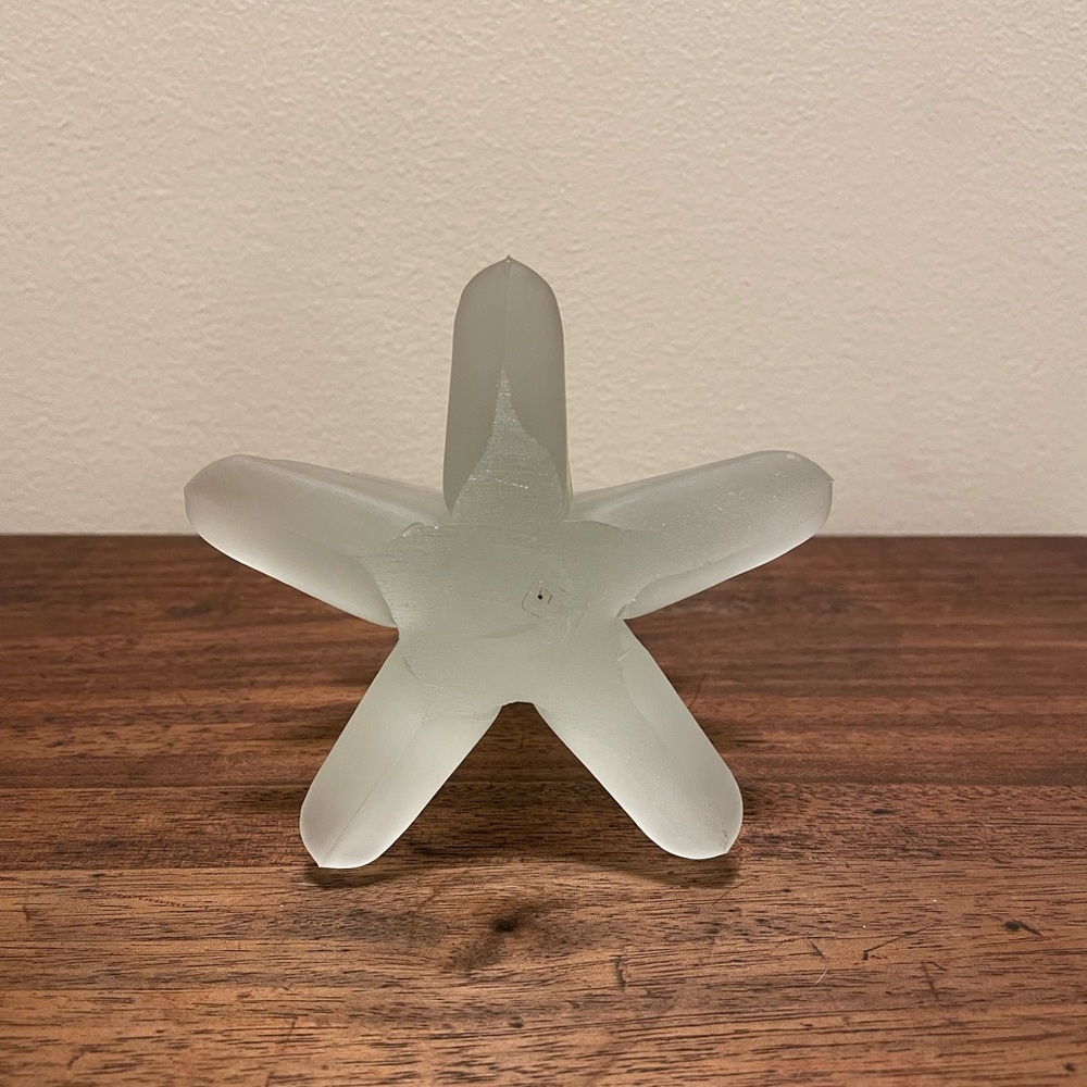 Frosted Glass Christmas Tree 8 1/2” - Picture 6 of 6